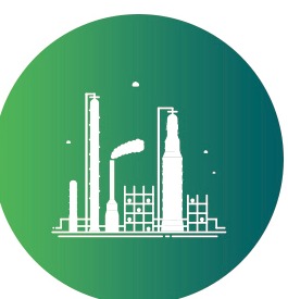 化工厂示意图